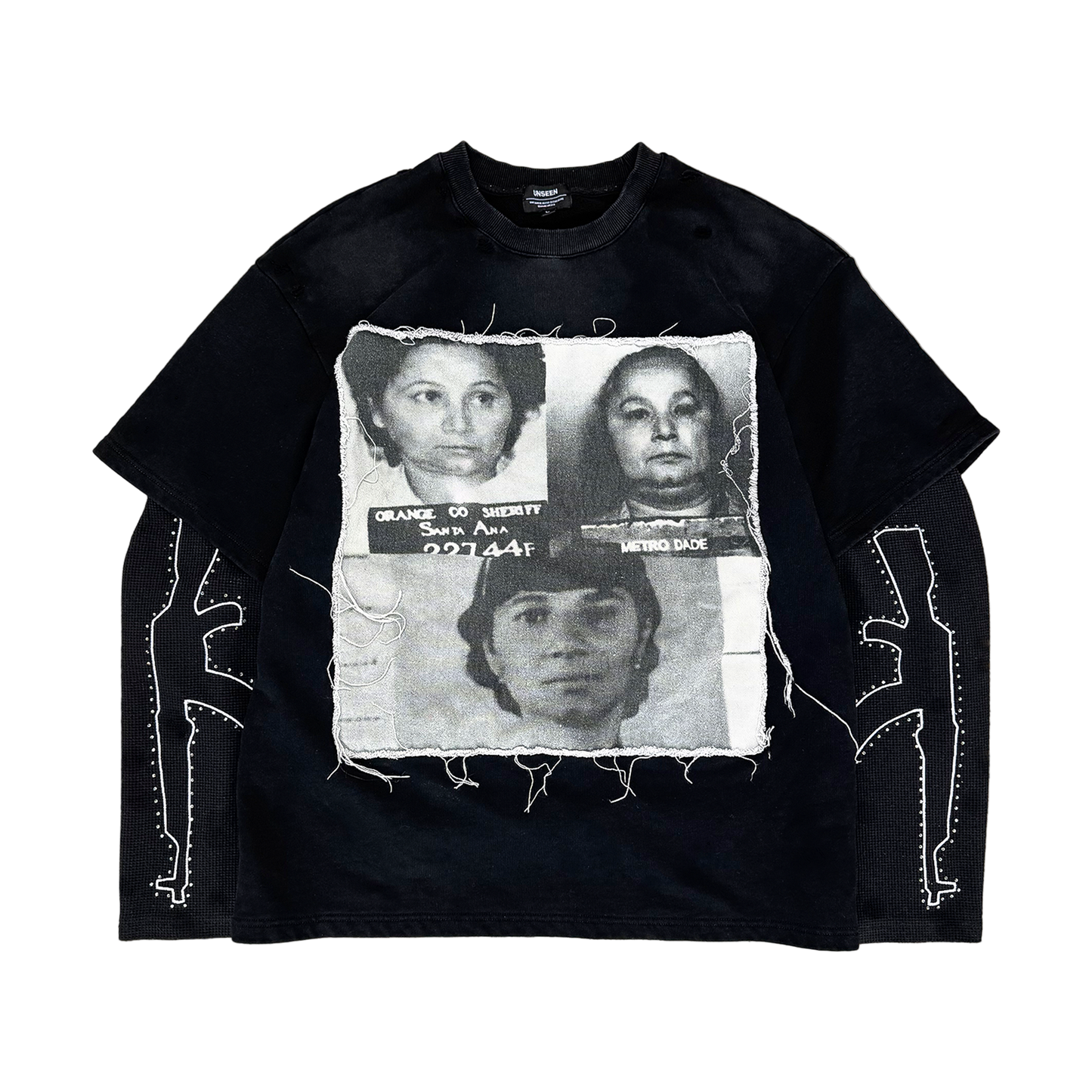 Griselda's Mugshots - Double Layered Tee shirt