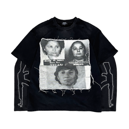 Griselda's Mugshots - Double Layered Tee shirt